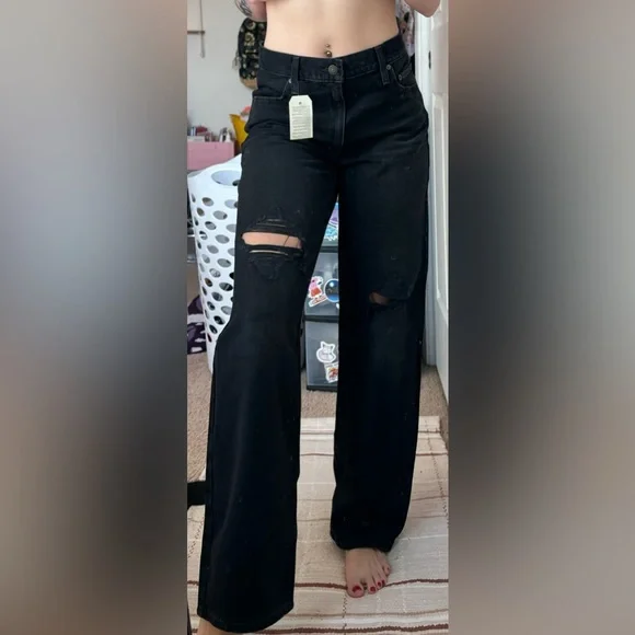 NWT Levi’s Baggy Dad Womens Jeans - Picture 4 of 15